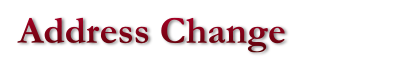 Address Change