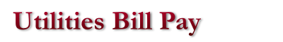 Utilities Bill Pay